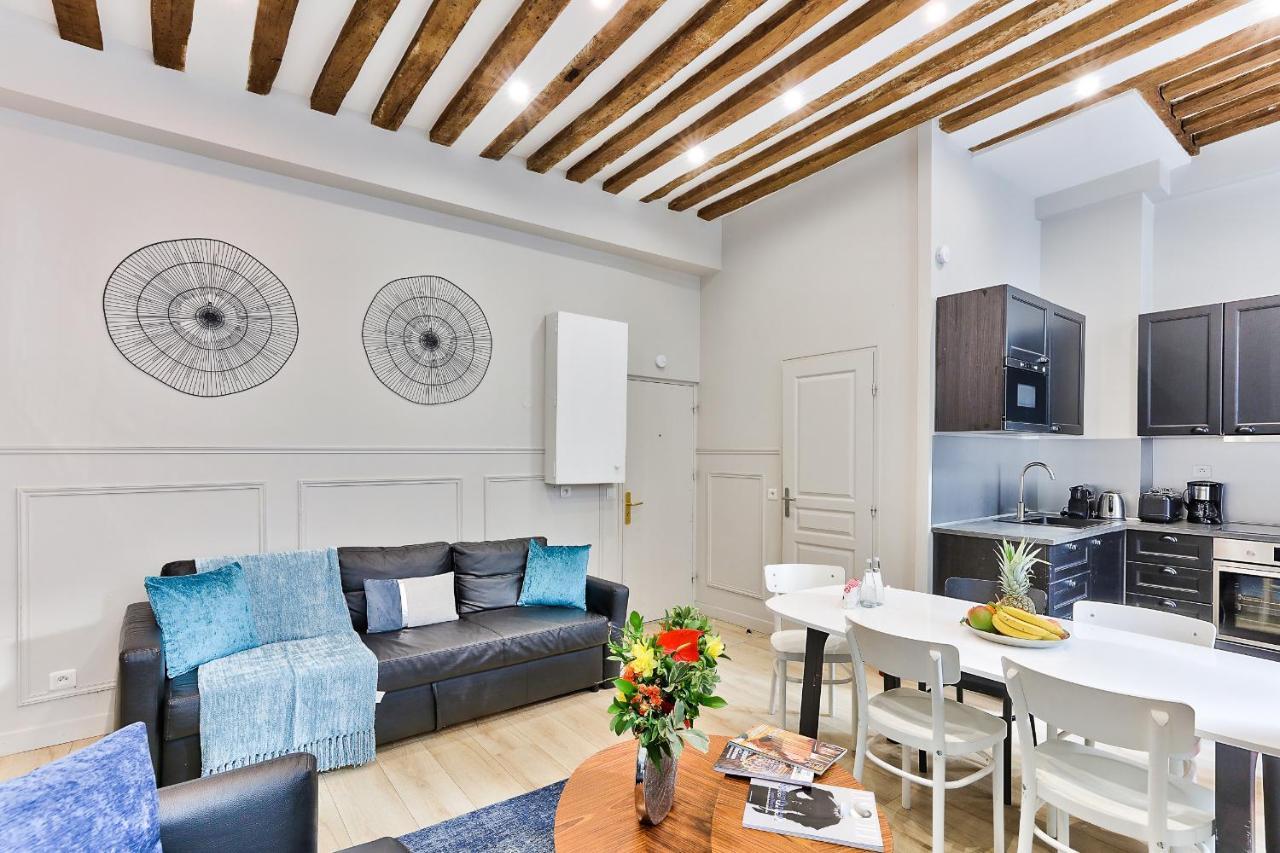 44-Cosy Flat Montorgueil Leilighet Paris Eksteriør bilde